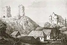 Image 6View of Novogrudok, by Napoleon Orda (from History of Belarus)
