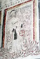 Saint James the Great with his pilgrim's staff