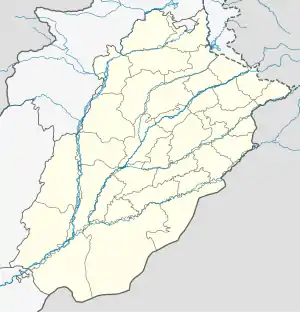 Gojra is located in Punjab, Pakistan