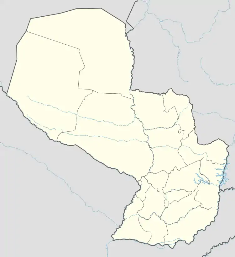 Yataity is located in Paraguay