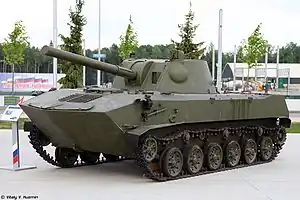 2S9 Nona-S 120 mm Soviet self-propelled mortar, 2016.