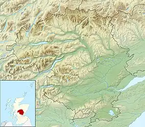 Loch Tay is located in Perth and Kinross
