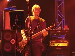 Phil Lesh performing at a Phil Lesh and Friends concert at The Pageant in St. Louis, Missouri on July 3, 2008