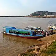 Tonle Sap lake and Phnom Krom hill