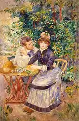 Pierre-Auguste Renoir: Dans le jardin today: Eremitage Sankt Petersburg