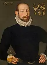 Portrait of Olivier van Nieulant, 1573, 49.5 × 37.5&nbsp;cm - Royal Museum of Fine Arts Antwerp, Antwerp, Belgium