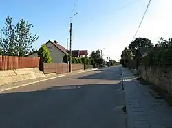 Street of Nowa Rozedranka