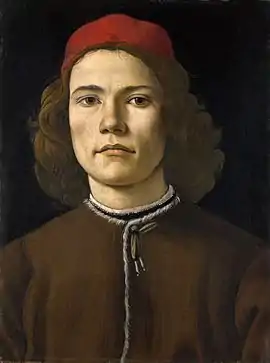 Portrait of a Young Man c. 1480-1485.