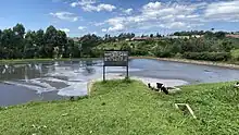 NWSC Sewage ponds in Katete in Mbarara in western Uganda near River Rwizi