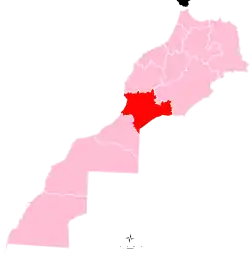 Location in Morocco