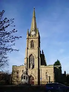 South side, along Meadow Street