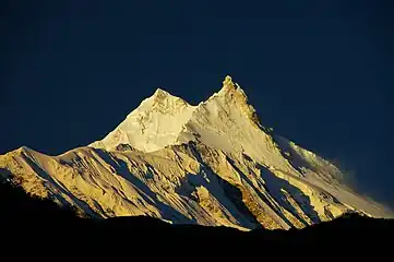 8. Manaslu in the Himalaya