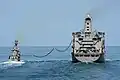 ROKS Bucheon replenish with USNS Pecos on 1 March 2013.