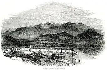 The castle by Edmund Evans, 1854.