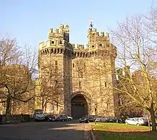 Lancaster Castle gateway