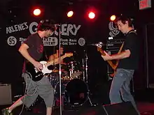 The Hermitt. L-R: Rodrigo Lopresti, Patrick Galligan, Kevin Brady