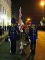 Colour guard of the 2nd Infantry Battalion, 11th Infantry Regiment, King's Guard