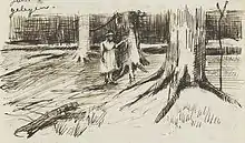 Sketch in letter 261.