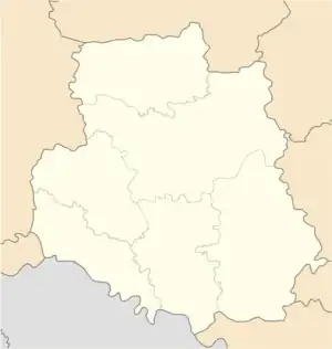 Lityn is located in Vinnytsia Oblast