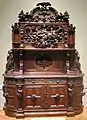 Sideboard, with carving attributed to Bailly (c. 1855), Cleveland Museum of Art, Cleveland, Ohio