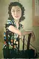 Portrait Of Young Lady (1940)Size: 82 x 54&nbsp;cmMedium: Oil on canvasThis portrait, completed in JiangXia Tang (江夏堂) in Singapore, was of Christina Li HuiWang, who became the first wife of Asian mogul Loke Wan Tho.