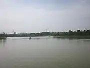 The lake within the Yunmeng Fangzhou Water Park.