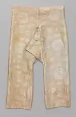 China, Tang dynasty - Prince's trousers and lining - 1996.2.2 - Cleveland Museum of Art