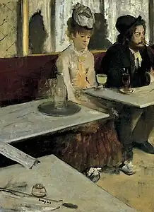 L'Absinthe (1876), musée d'Orsay