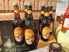 Bière Ventre Jaune, de l'Écomusée de la Bresse bourguignonne.