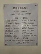 Monument aux morts de la paroisse