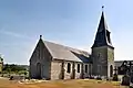 L'église Saint-Jean-Baptiste.