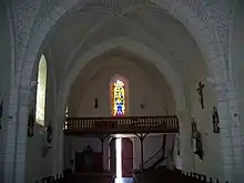 L’intérieur de l'église Saint-Léger, en 2013.