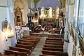 Intérieur de l'église Saint-Laurent.