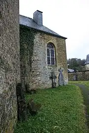 Vue de la façade principale.