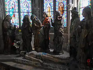 Mise au tombeau (XVe&nbsp;siècle).