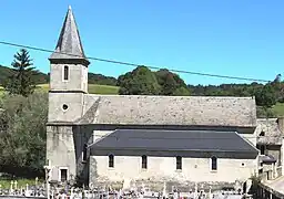 L'église de Labastide.