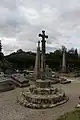 Croix de pierre du cimetière.