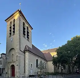 L'église Saint-Médard en 2007.