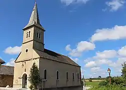 L'église d'Artiguemy.