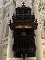 Église des Théatins - Munich - Chaire à prêcher, œuvre en chêne d'Andreas Faistenberger (1685-1689)