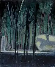 Rendez-vous, acrylique sur toile, 61x50cm, 2015.