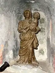 Vierge à l'Enfant noire.