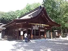 Ōagata-jinja Haiden