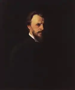Grigori Miassoïedov, Autoportrait (début du XXe&nbsp;siècle).