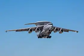Un A-100 en vol.
