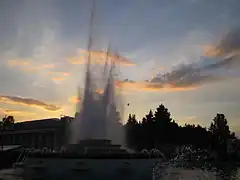 La fontaine principale classée