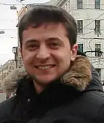 Volodymyr Zelensky, actuel président de la République,- Ukraine -