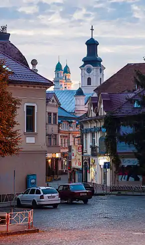 Oujhorod : la cathédrale gréco-catholique.