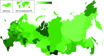 Votes Pour par sujet fédéral.