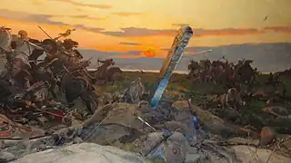 Partie d'un diaporama avec Sviatoslav Ier.